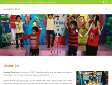 Tablet Screenshot of learningcurveschool.com